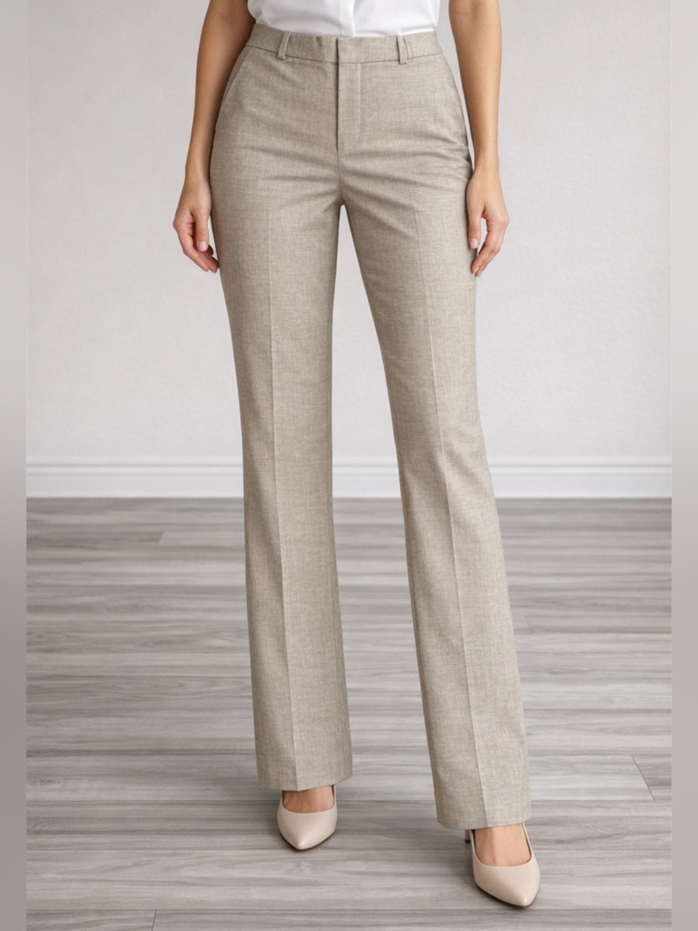 Banana Republic Tailored Dress Pants – Beige/Taupe – Size 4